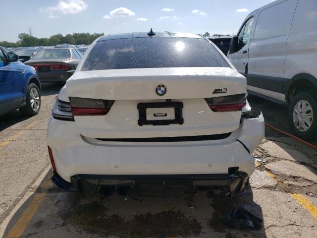 WBS43AY09NFM43859 - 2022 BMW M3 COMPETITION თეთრი ფოტო 6