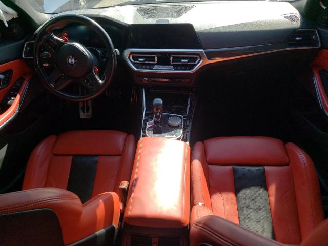 WBS43AY09NFM43859 - 2022 BMW M3 COMPETITION თეთრი ფოტო 8
