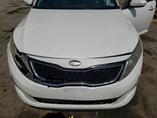 5XXGM4A75EG303271 - 2014 KIA OPTIMA LX WHITE photo 11