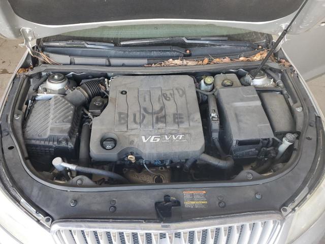 1G4GC5ED3BF215043 - 2011 BUICK LACROSSE CXL SILVER photo 11