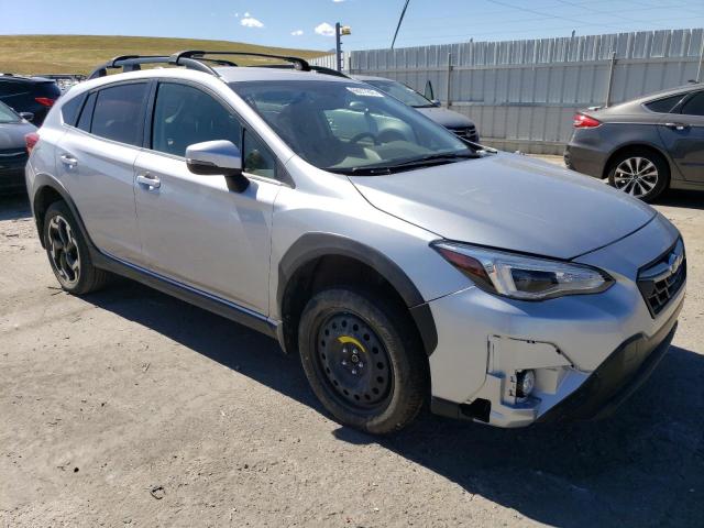 JF2GTHMC7M8667469 - 2021 SUBARU CROSSTREK LIMITED SILVER photo 4