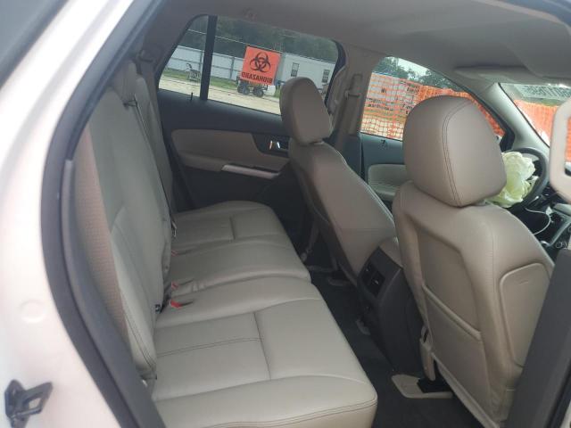 2FMDK3JC5EBB03986 - 2014 FORD EDGE SEL WHITE photo 11