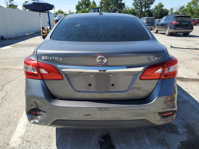 3N1AB7AP4KY229828 - 2019 NISSAN SENTRA S Сұр фото 6