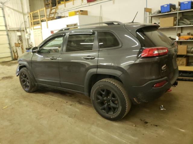 1C4PJMBS6FW503345 - 2015 JEEP CHEROKEE TRAILHAWK SILVER photo 2