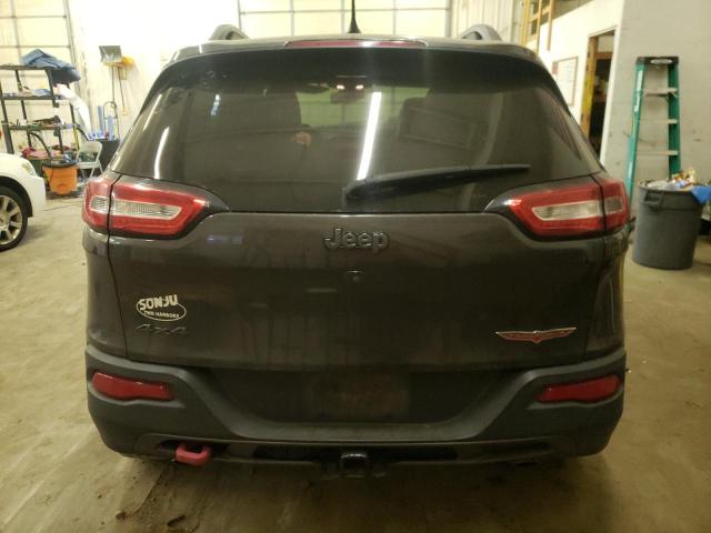 1C4PJMBS6FW503345 - 2015 JEEP CHEROKEE TRAILHAWK SILVER photo 6