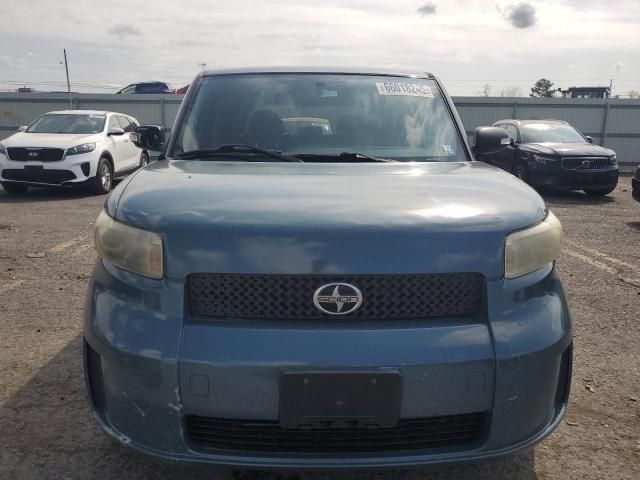 JTLKE50E481044516 - 2008 TOYOTA SCION XB BLUE photo 5