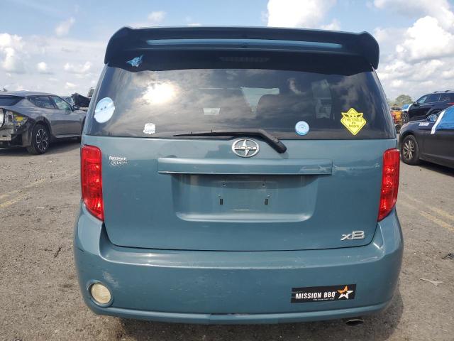 JTLKE50E481044516 - 2008 TOYOTA SCION XB BLUE photo 6