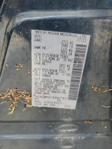 5N1AR2MM5EC606785 - 2014 NISSAN PATHFINDER S 蓝色 照片 13