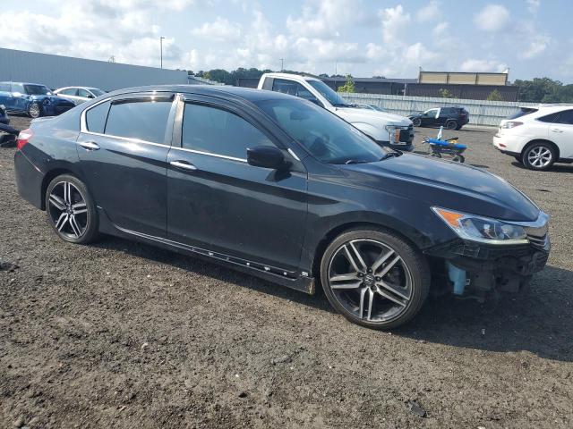 1HGCR2F56HA229923 - 2017 HONDA ACCORD SPORT 黑色 照片 4