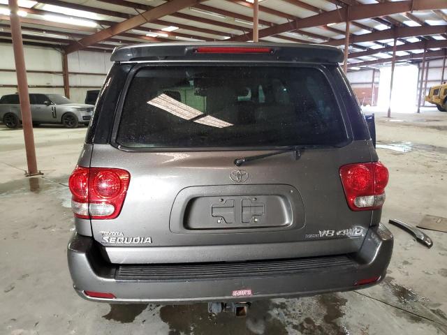 5TDBT48A46S262310 - 2006 TOYOTA SEQUOIA LIMITED GRAY photo 6