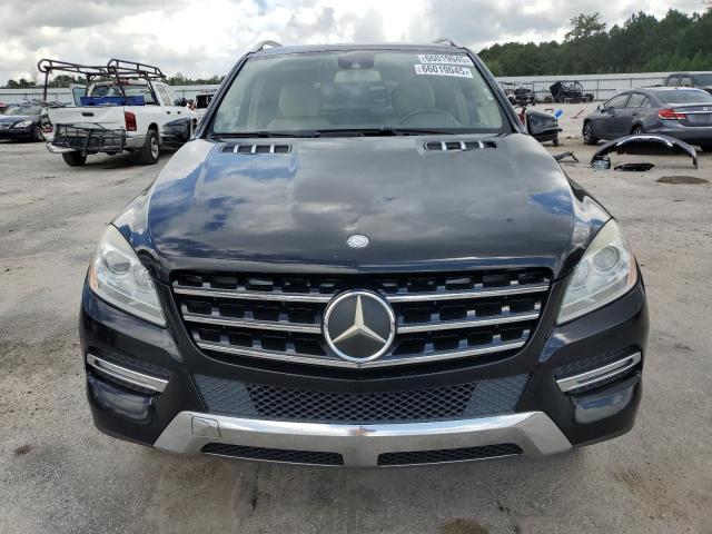 4JGDA5HB6CA038862 - 2012 MERCEDES-BENZ ML 350 4MATIC BLACK photo 5