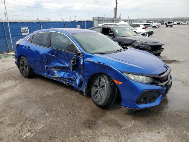 SHHFK7H7XJU205664 - 2018 HONDA CIVIC EXL ლურჯი ფოტო 4