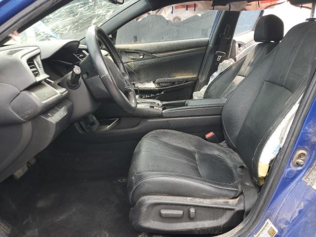 SHHFK7H7XJU205664 - 2018 HONDA CIVIC EXL ლურჯი ფოტო 7