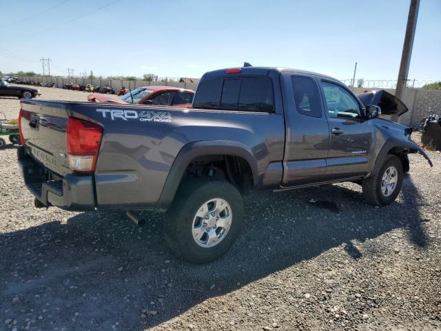 5TFSZ5AN4GX036037 - 2016 TOYOTA TACOMA ACCESS CAB გრაფიტი ფოტო 3