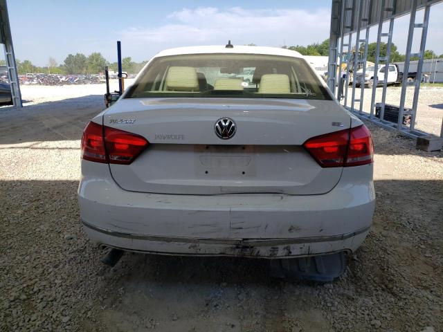 1VWCP7A33CC080033 - 2012 VOLKSWAGEN PASSAT SEL WHITE photo 6