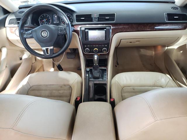 1VWCP7A33CC080033 - 2012 VOLKSWAGEN PASSAT SEL WHITE photo 8