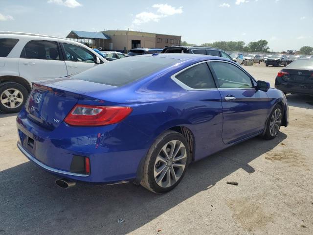 1HGCT2B89DA012278 - 2013 HONDA ACCORD EXL 蓝色 照片 3