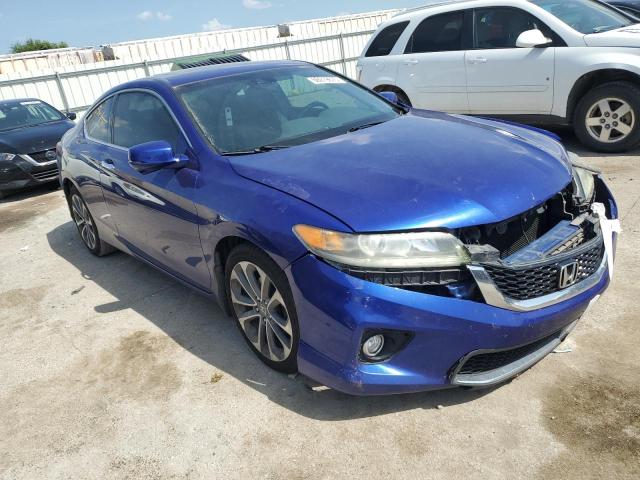 1HGCT2B89DA012278 - 2013 HONDA ACCORD EXL 蓝色 照片 4