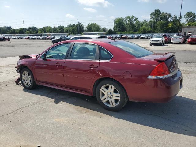 2G1WB5EK5B1271700 - 2011 CHEVROLET IMPALA LT RED photo 2