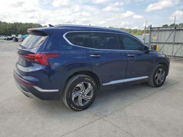 5NMS64AJ4MH303665 - 2021 HYUNDAI SANTA FE SEL BLUE photo 3