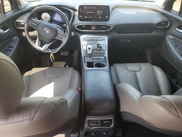 5NMS64AJ4MH303665 - 2021 HYUNDAI SANTA FE SEL BLUE photo 8