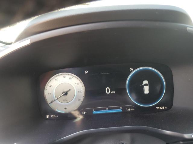 5NMS64AJ4MH303665 - 2021 HYUNDAI SANTA FE SEL BLUE photo 9