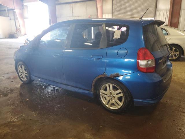 JHMGD38677S025746 - 2007 HONDA FIT S 蓝色 照片 2