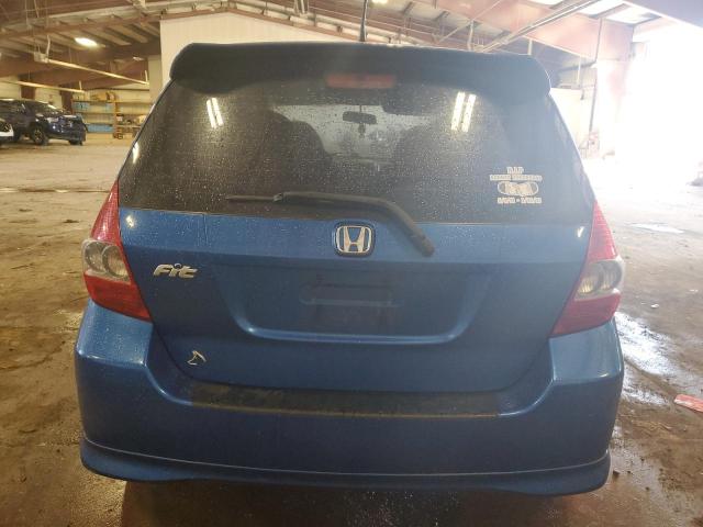 JHMGD38677S025746 - 2007 HONDA FIT S 蓝色 照片 6