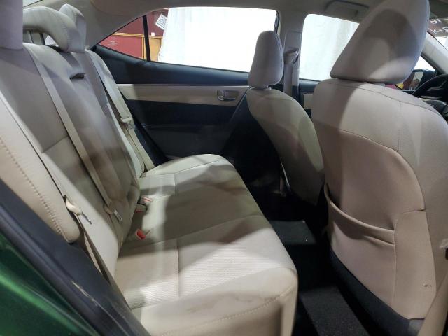 2T1BURHE3GC520727 - 2016 TOYOTA COROLLA L GREEN photo 10