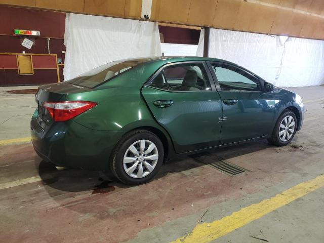2T1BURHE3GC520727 - 2016 TOYOTA COROLLA L GREEN photo 3