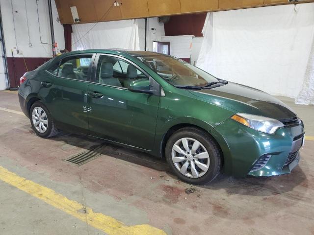 2T1BURHE3GC520727 - 2016 TOYOTA COROLLA L GREEN photo 4