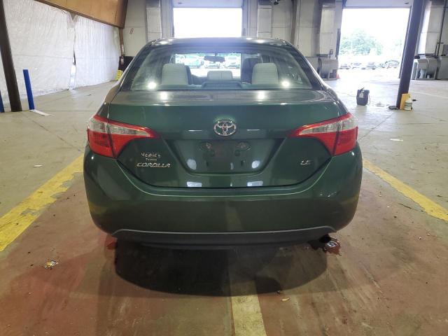 2T1BURHE3GC520727 - 2016 TOYOTA COROLLA L GREEN photo 6