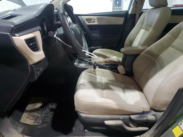 2T1BURHE3GC520727 - 2016 TOYOTA COROLLA L GREEN photo 7