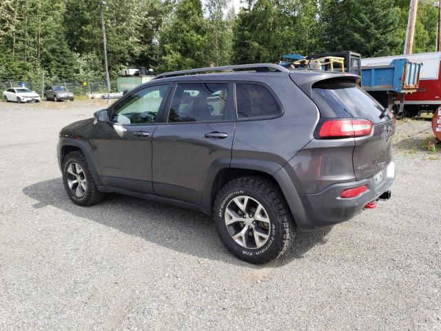 1C4PJMBS7FW648104 - 2015 JEEP CHEROKEE TRAILHAWK GRAY photo 2