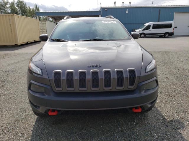 1C4PJMBS7FW648104 - 2015 JEEP CHEROKEE TRAILHAWK GRAY photo 5