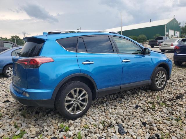 JTMDFREV3HD220813 - 2017 TOYOTA RAV4 LIMITED BLUE photo 3