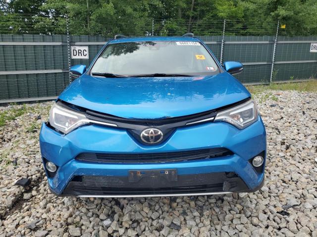 JTMDFREV3HD220813 - 2017 TOYOTA RAV4 LIMITED BLUE photo 5