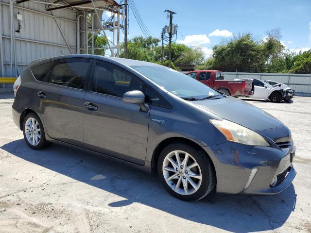 JTDZN3EU1D3282966 - 2013 TOYOTA PRIUS V GRAY photo 4