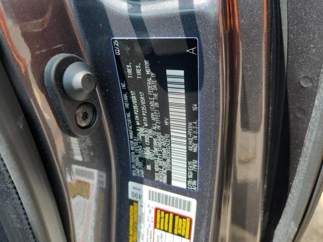 5TDYRKEC8SS243210 - 2025 TOYOTA SIENNA XLE ნაცრისფერი ფოტო 13