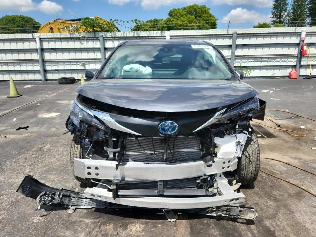 5TDYRKEC8SS243210 - 2025 TOYOTA SIENNA XLE ნაცრისფერი ფოტო 5