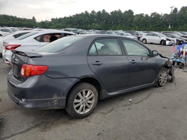 2T1BU40E89C112399 - 2009 TOYOTA COROLLA BASE GRAY photo 3