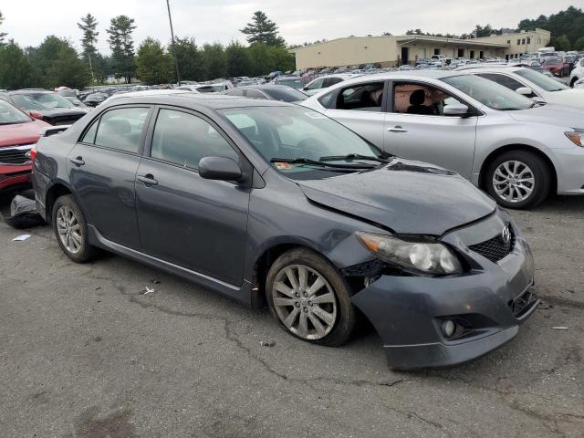 2T1BU40E89C112399 - 2009 TOYOTA COROLLA BASE GRAY photo 4