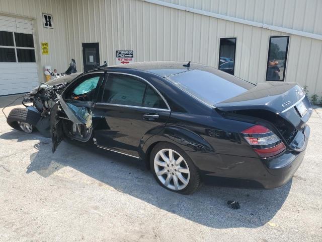WDDNG86X88A158232 - 2008 MERCEDES-BENZ S 550 4MATIC BLACK photo 2