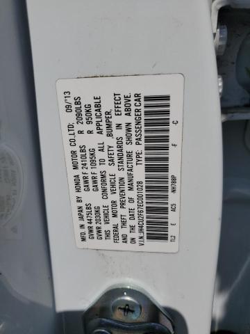 JH4CU2F67EC001028 - 2014 ACURA TSX TECH WHITE photo 13