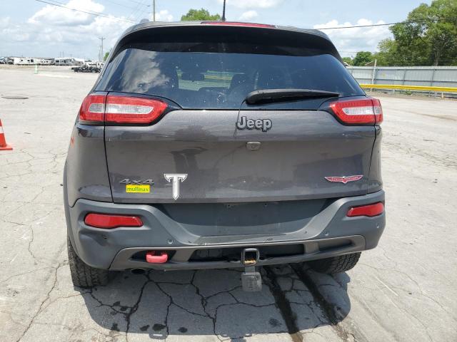 1C4PJMBB5JD582494 - 2018 JEEP CHEROKEE TRAILHAWK GRAY photo 6