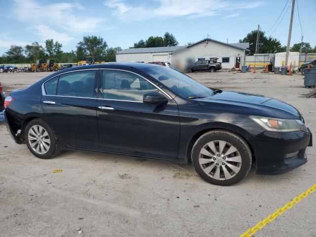 1HGCR3F81EA043010 - 2014 HONDA ACCORD EXL BLACK photo 4