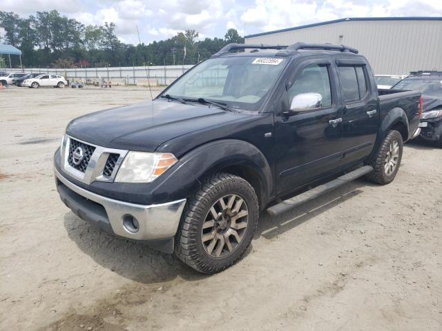 1N6AD0ER5CC447536 - 2012 NISSAN FRONTIER S BLACK photo 1