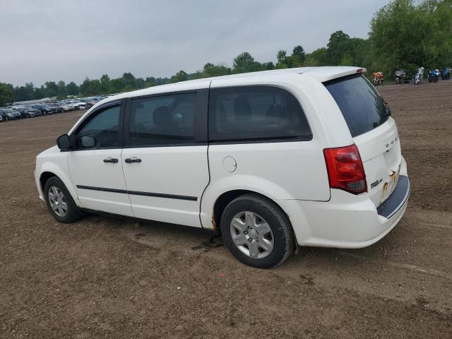 2C4RDGBG8DR557233 - 2013 DODGE GRAND CARA SE WHITE photo 2