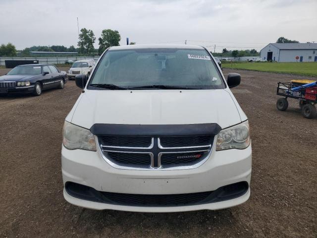 2C4RDGBG8DR557233 - 2013 DODGE GRAND CARA SE WHITE photo 5