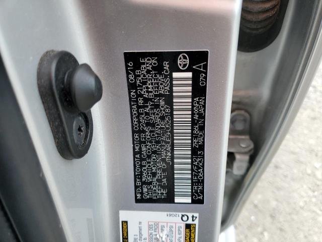 JTNKARJE5HJ525187 - 2017 TOYOTA COROLLA IM SILVER photo 13